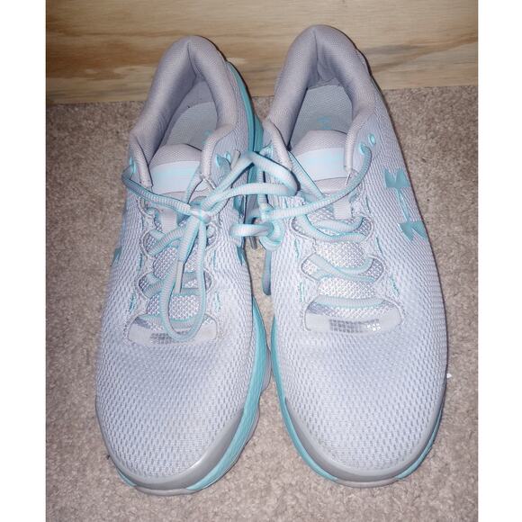 Adult Under Armour Blue/Grey Sneakers Shoes Charged Gemini - Picture 1 of 2
